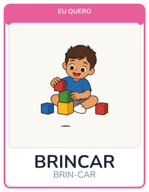 Card BRINCAR
