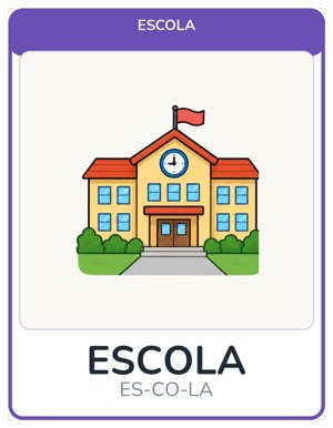 Card ESCOLA